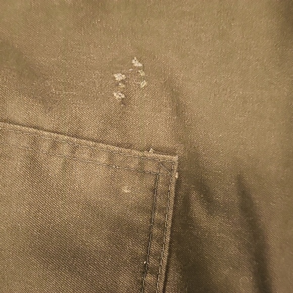 Vintage Unilog Olive Green Jumpsuit Coveralls Mens Large Regular Unisex Utility - Picture 15 of 16